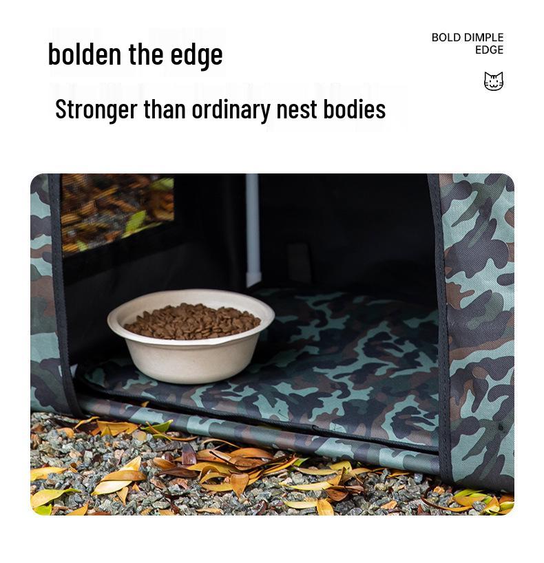 Stray Cat Shelter: Outdoor Waterproof, Rainproof & Warm Enclosed Nest for All Seasons