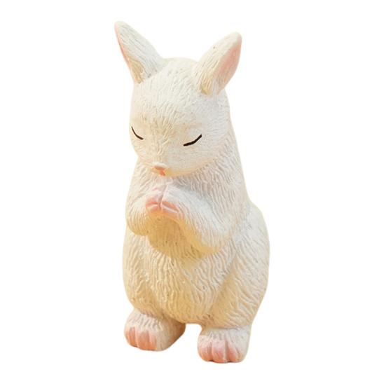 Clasp Hands Animal Statue Simulation Panda Rabbit Capybara Koala Dog Cat Monkey Ornament Resin Sculpture Decoration Ornament
