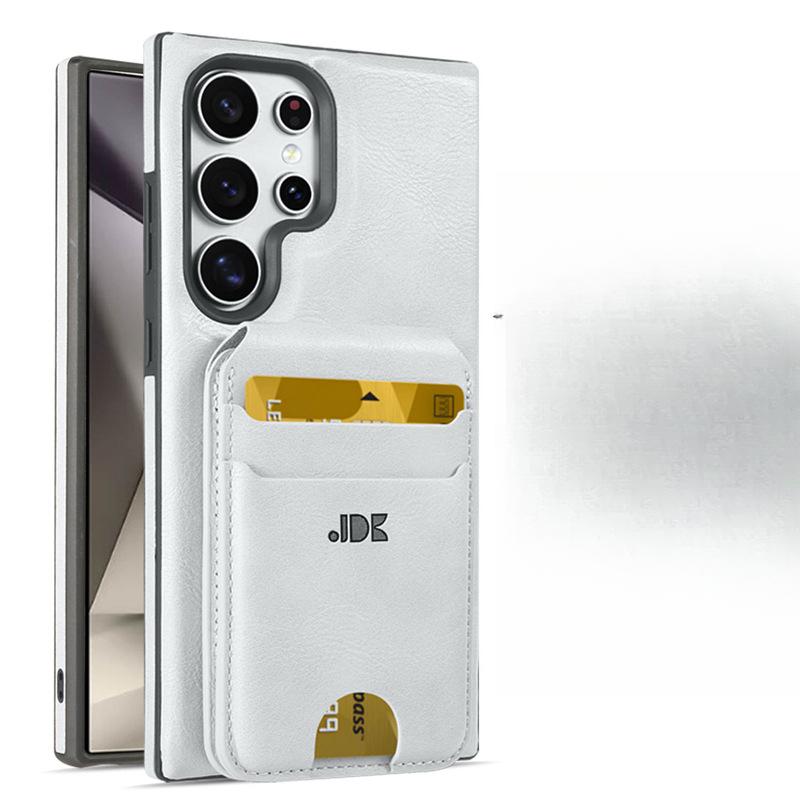 Suitable for Samsung S24 Ultra Mobile Phone Case Magnetic Card Bag Business Galaxy Full Package S23plus Anti-fall 24+ Set