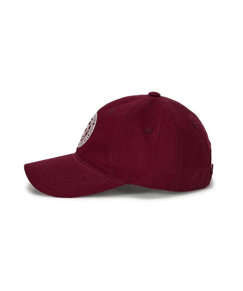 Peulomaleul Signature Logo Ball Cap / Burgundy