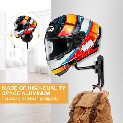 Ev Kask Duvara Monte Motosiklet Çerçeve Braketi Delme Yerleştirme Rafı Şapka Depolama Rafı
