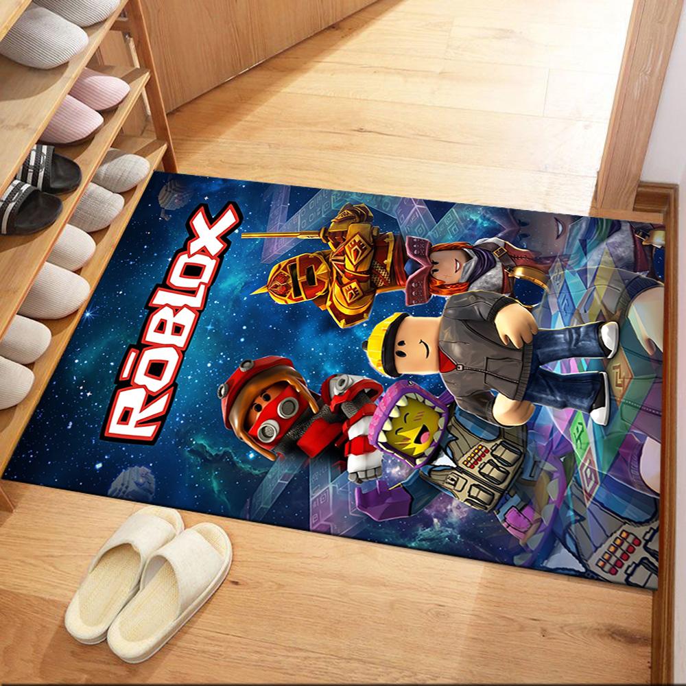 Roblox 234 Area Rug Perfect for Dormitory Bedrooms Study room Balcony Antislip Carpet Office home decor Luxury Gift for Birthday, Christmas, Wedding