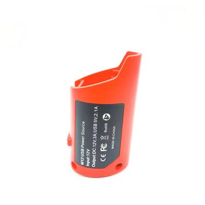 USB-Ladeadapter Stromquelle für Milwaukee 48-59-1201 M12 Akku