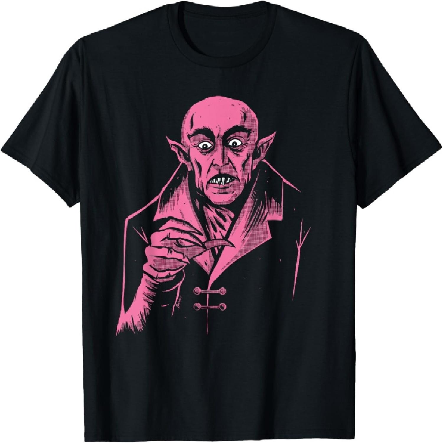 

Vampire Nosferatu Monster Dracula Halloween T-shirt T-Shirt XXXXXL різнокольоровий