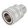 1/2in Female Thread Stainless Steel Quick Connector Adapter for Brewing Beer  Less Than Br More Than
