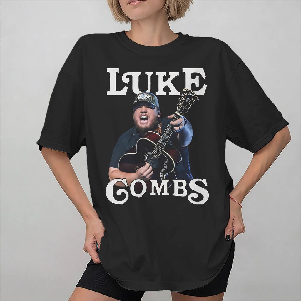 Lukes Combs The Way I Am 2026 Merch Unisex Women T Shirt 100 Cotton Tee New Arrival Tops Tshirt