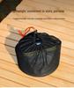 Large Capacity Outdoor Ultra-Light Aluminum Teapot Kettle, Portable 1.8L Camping Coffee Pot