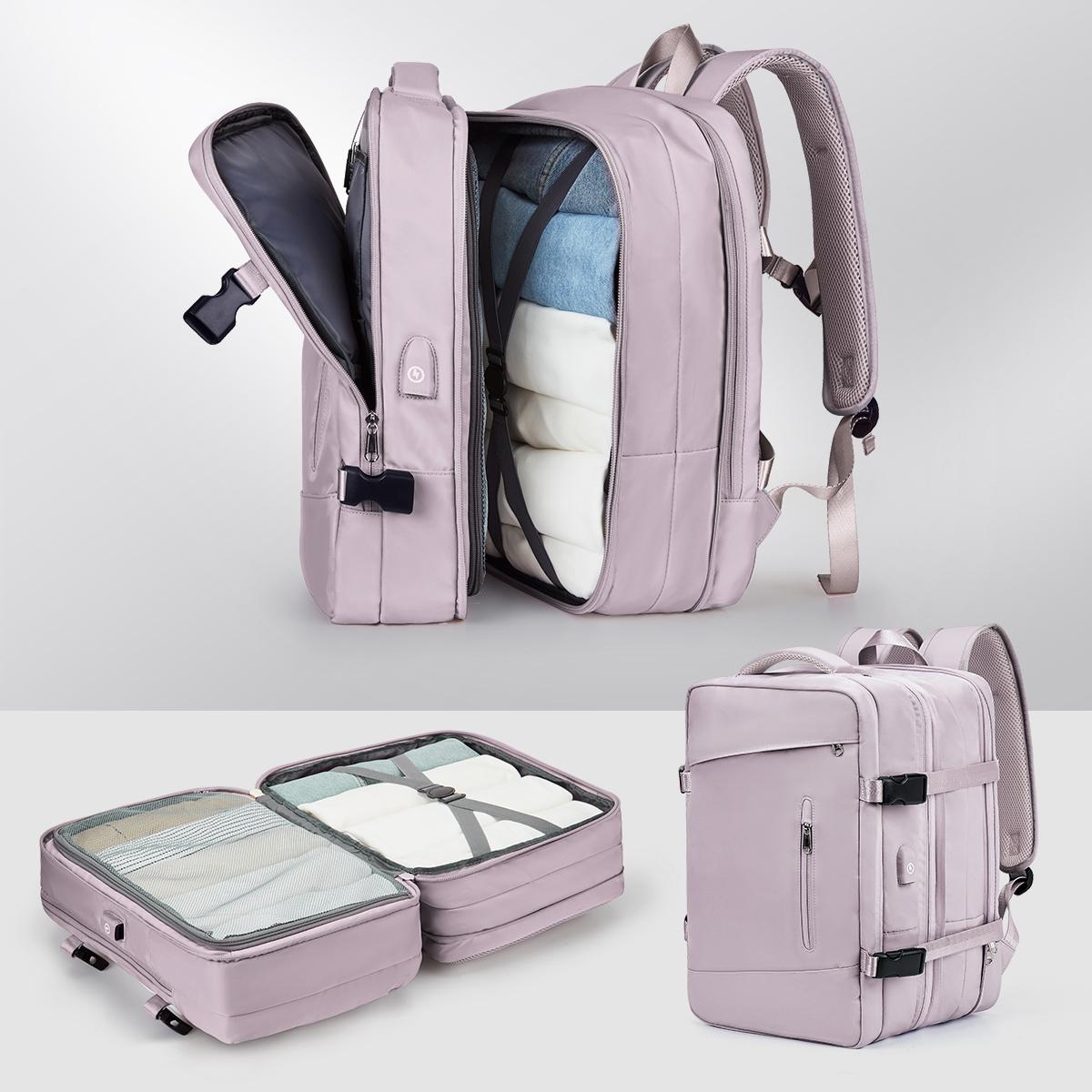 

Одобренный для путешествий рюкзак мужской женский деловой рюкзак школьный расширяемый рюкзак большой вместимости 17 ноутбук водонепроницаемый модный рюкзак