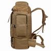 Large Capacity Hiking Backpack Outdoor Camping Rucksack Canvas Trekking Backpack