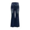 Women's European And American Style Fashionable And Versatile High Waist Wide Leg Jeans