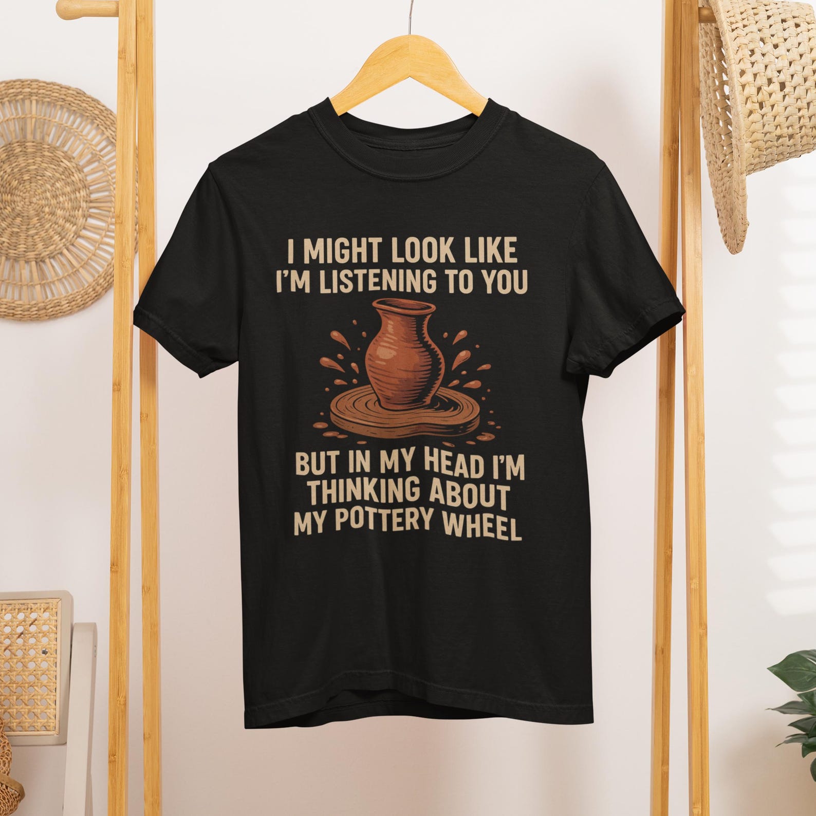 Pottery Wheel Shirt - Funny Pottery T-Shirt - Clay Maker Gift for Ceramists 3XL