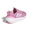 adidas Originals Swift Run 22 J Abrasion Resistant Breathable Low Top Kids' Running Shoes Purple Pink GW8177