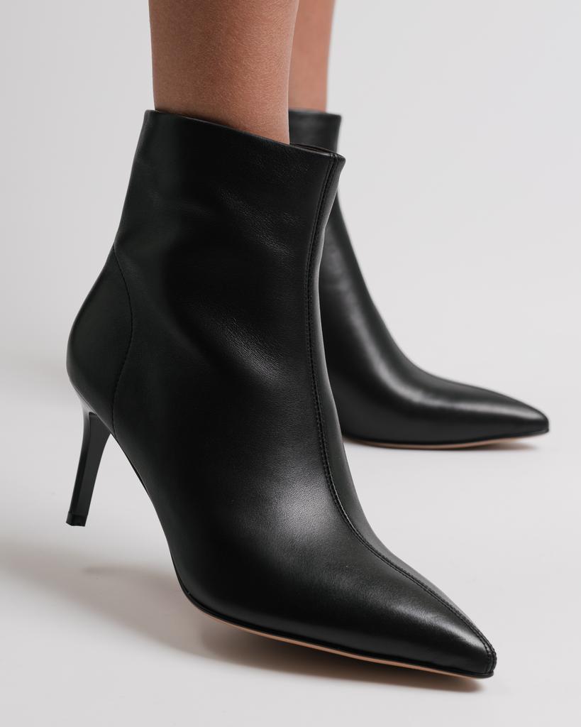 Women's Ankle Boots Melanda 50253 36 Black Leather