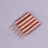 5Pcs Solder Iron Tips Set Welding Equipment Accessories Lead-Free Pure Copper 900M-T-B For Soldering Station
