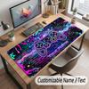 Spielcontroller-Thema Benutzerdefiniertes Mauspads Personalisierter Druck Name Text Schreibtischunterlage Für Home Office Tischdekoration