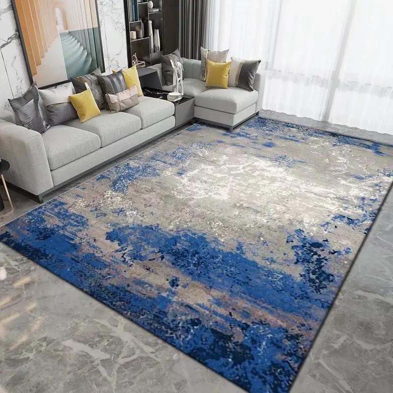 New Printed Pattern Carpet Living Room Sofa Decoration Mats Home Bedroom Kitchen Entrance Rugs Bathroom Balcony Anti Slip Pad