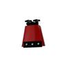 Colorful Metal Cowbell with Mute Strip: Durable Drum Kit Percussion Accessory