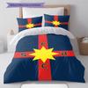 FCSB Pattern Bedding,Quilt Set Quilt Cover Pillowcase Home Birthday Gift (1 * duvet cover + 2 * pillowcase, without core)