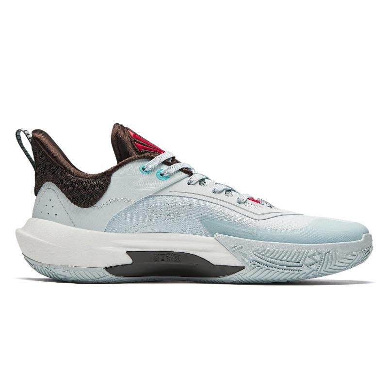 Anta KAI 1 SPEED Men Low-top Basketball Shoes Blue Grey 112441114-4