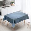 Marble Pattern Table Cloth Home Decor Stain Resistant Waterproof  Decoration Rectangular Kitchen Fireplace Countertop