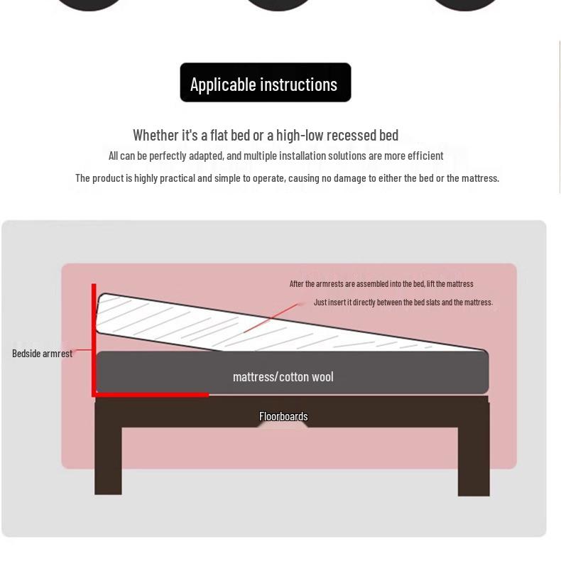 Senior Bezpečnostní Noční Madlo Pomocný Rám