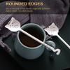 Funny Cat Long Handle Spoon Tea Spoon for Coffee Long Tail Cat Coffee Spoon Birthday Gift 304 Stainless Steel Tableware