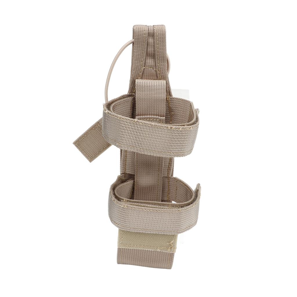 Water Bottle Carrier Camping Hiking Water Bottle Holder Outdoor Adjustable Webbing Kettle Cover Khaki