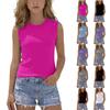 Girls  Kids Summer Crewneck Sleeveless Shirts Tank Tops