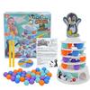 Kids Penguins Tower Collapse Balance Game Toy Party Family Kids Funny Board Game Toy Crazy Penguins Crash Tower Toy Gift