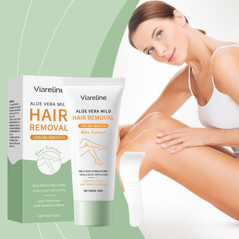 Aloe Vera Hair Removal Cream Health Painless Hair Remover Growth Inhibitor For Men Woman Reduce Itching Redness Sooth Skin Care