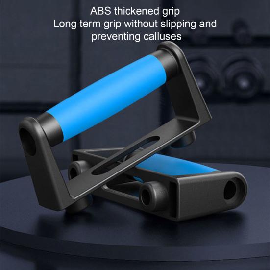 Placă de push-up pliabilă cu mâner anti-alunecare 28 găuri Bărbați Piept Antrenor de mușchi abdominali Placă de bară Push-up Grip Home Gym Echipament de fitness
