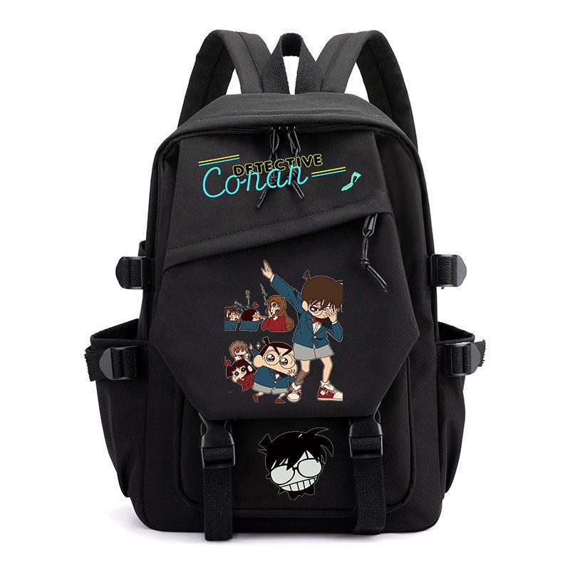 Anime Conan schoolbag children's backpack primary school bag male and female junior high school students college students campus backpack
