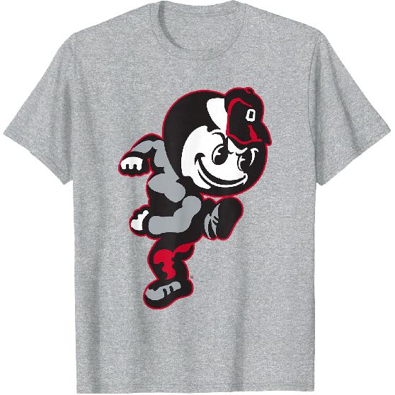 Ohio State Buckeyes Vintage Brutus Officially Licensed Tee T-Shirt for Men Women