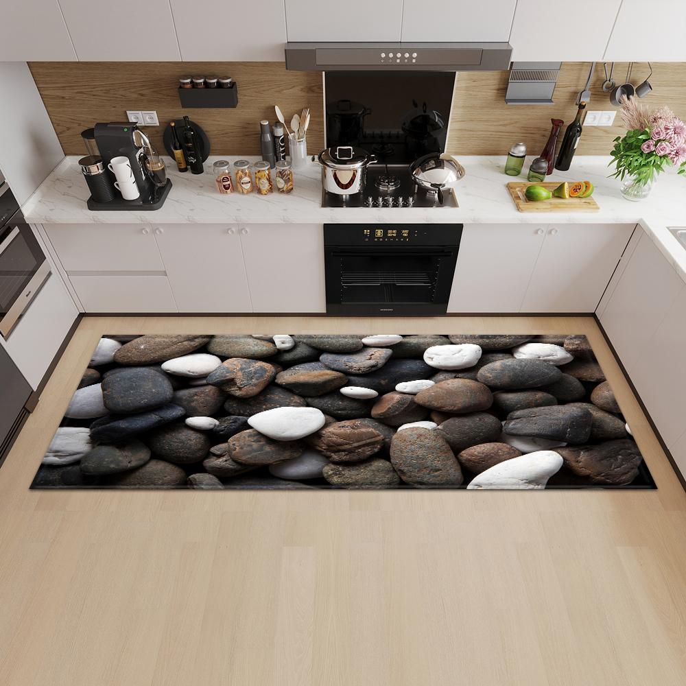 Kitchen Mat Entrance Door Mat Living Room Bedroom Long Carpet Corridor Non-slip Floor Children's Carpet
