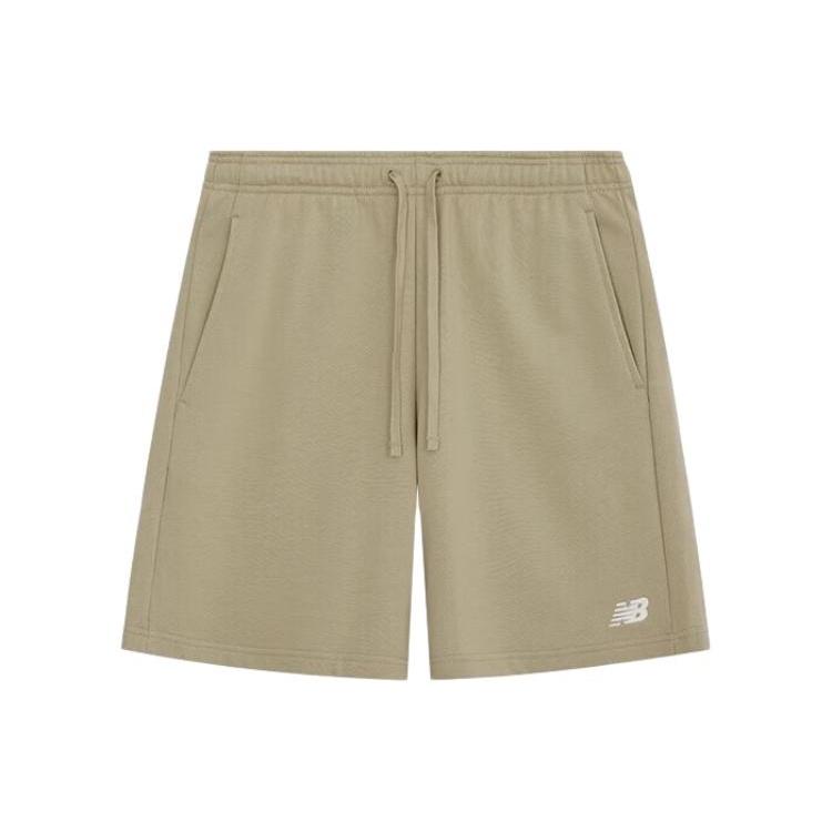 New Balance Logo Shorts Asia Sizing  Khaki  Men s AMS42317-SOT XXL