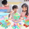 Plastic Building Blocks Toy For Kids With Large And Small Pieces For Brain Development And Hand Eye Coordination