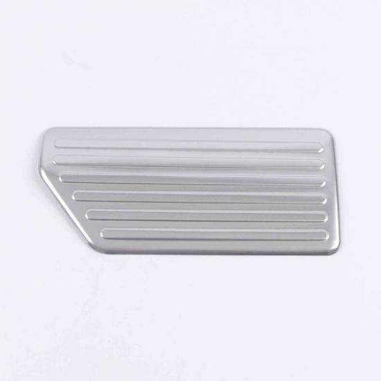 For Kia K5 - Stainless Car Left Side Foot Rest Pedal Panel Cover Trim 1x
