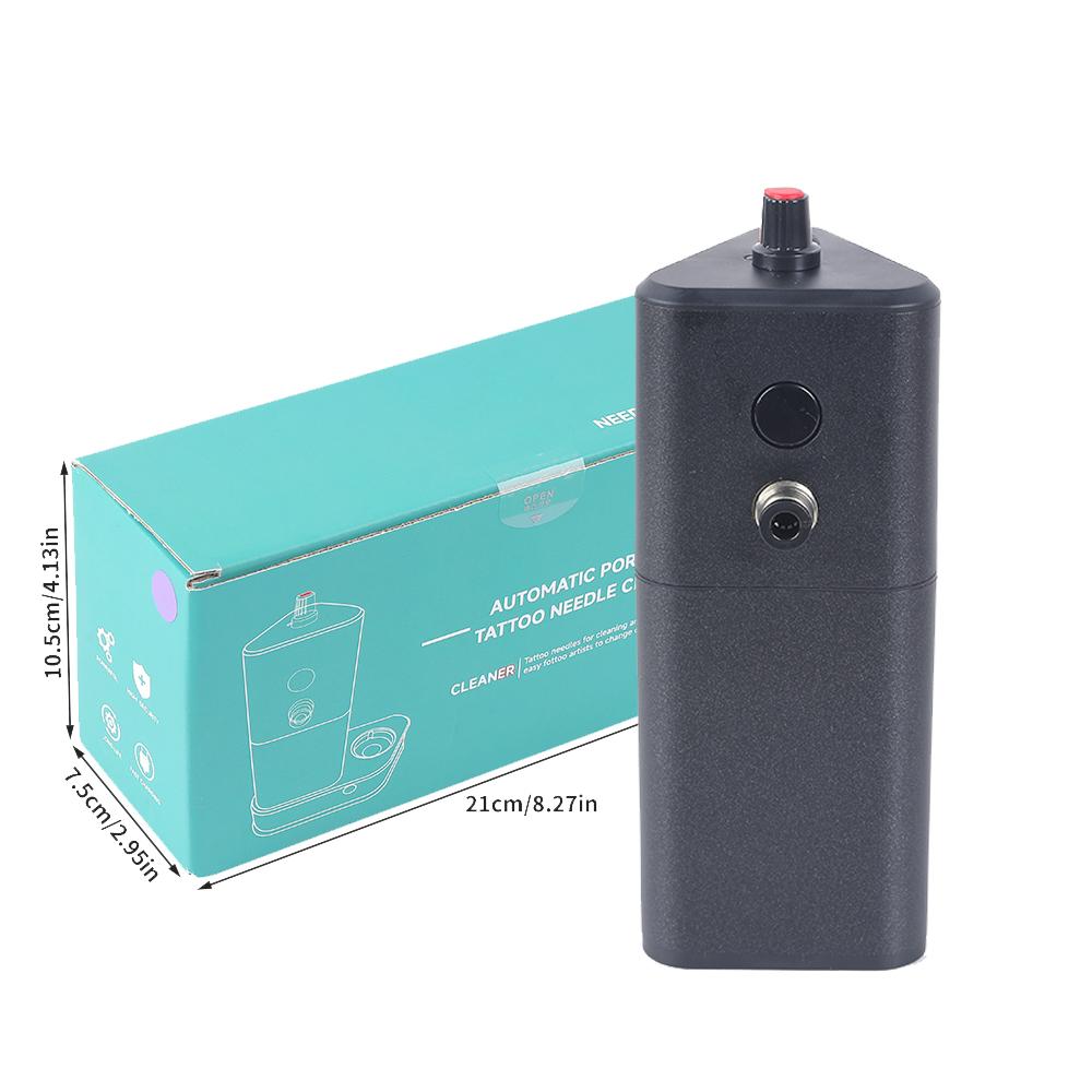 Tattoo Needle Cleaning Machine with Automatic Sensor Tattoo Needle Washer Color Rinse Tool Essential Tattoo Equipment