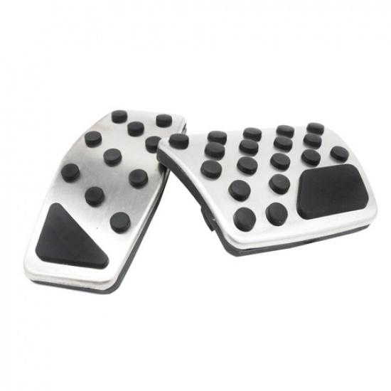 Car Fuel Brake Accelerator Pedal Cover For Jeep Renegade 14- Compass 2017-21
