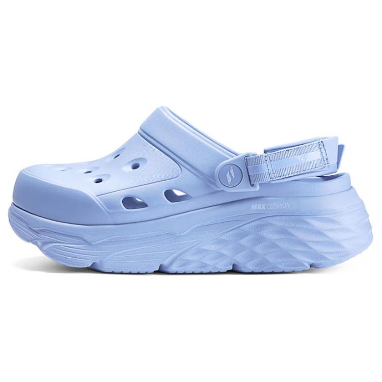 Skechers Dolphin Bubble Shoes Sports Comfort Clogs Women Shoes Blue Purple 111268-PERI 35