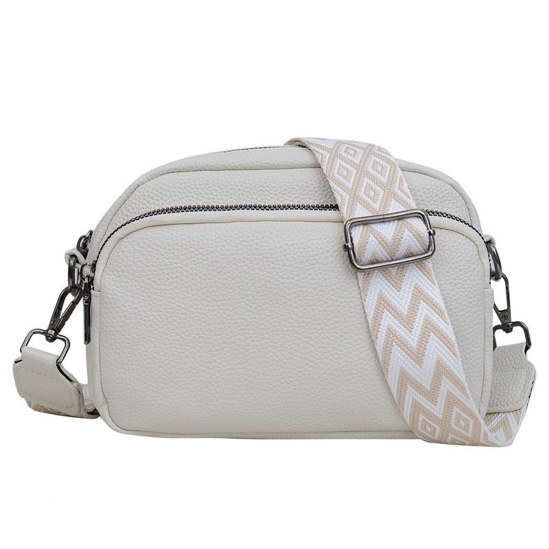 Ielgy Fashion Simple Shoulder Messenger Bag Casual All-Match Small Square Bag