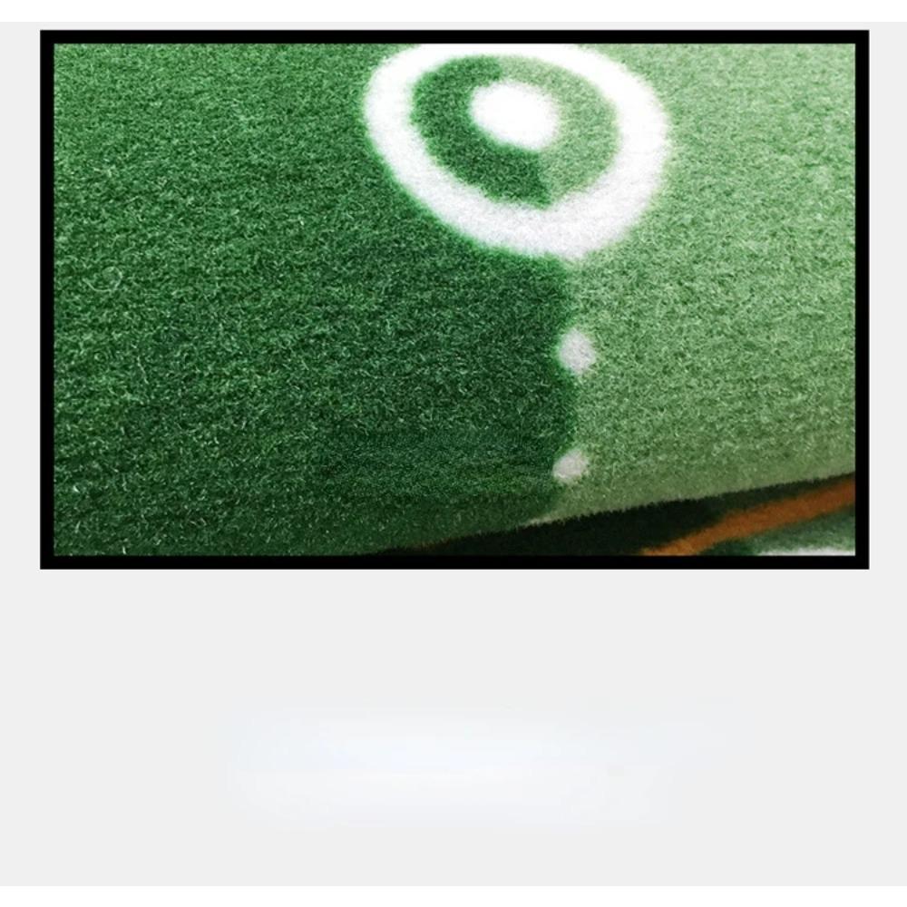 BEPAN Portable Carpet Indoor Office Home Golf Putter Practice Carpet Trainer Strike Pad Golf Mat Golf Green Trainer