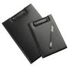 1Pcs Foldable A4 A5 Clipboard Black Writing Pad Durable Conference File Folder  Office Supply