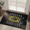 Nirvana Design Crystal Velvet Carpet Cozy Non?Slip Printed Rug For Bedroom Living Room Entrance