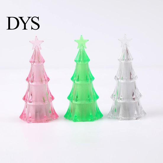 Modern Space Saving Lamp Christmas Tree Night Light, LED Decorative for Bedroom And Party Atmosphere Battery Operated Room Accent Lighting,