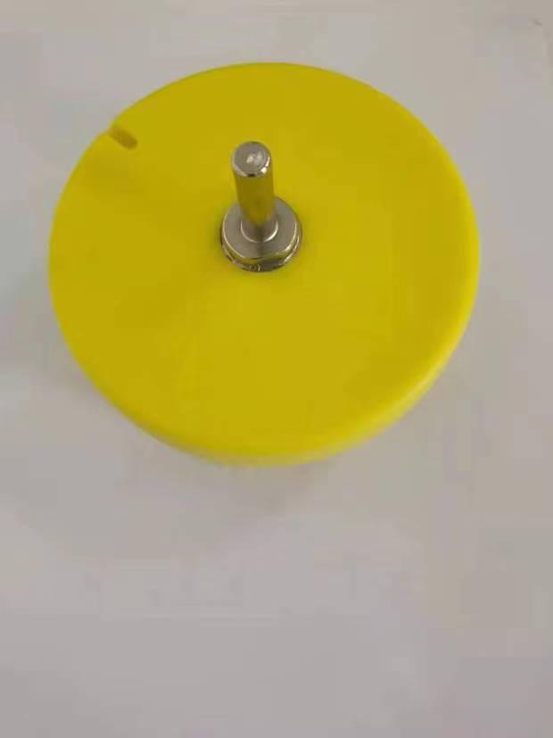 Electric Drill Nylon Bristle Cleaning Brush - Round Disc for Home Cleaning