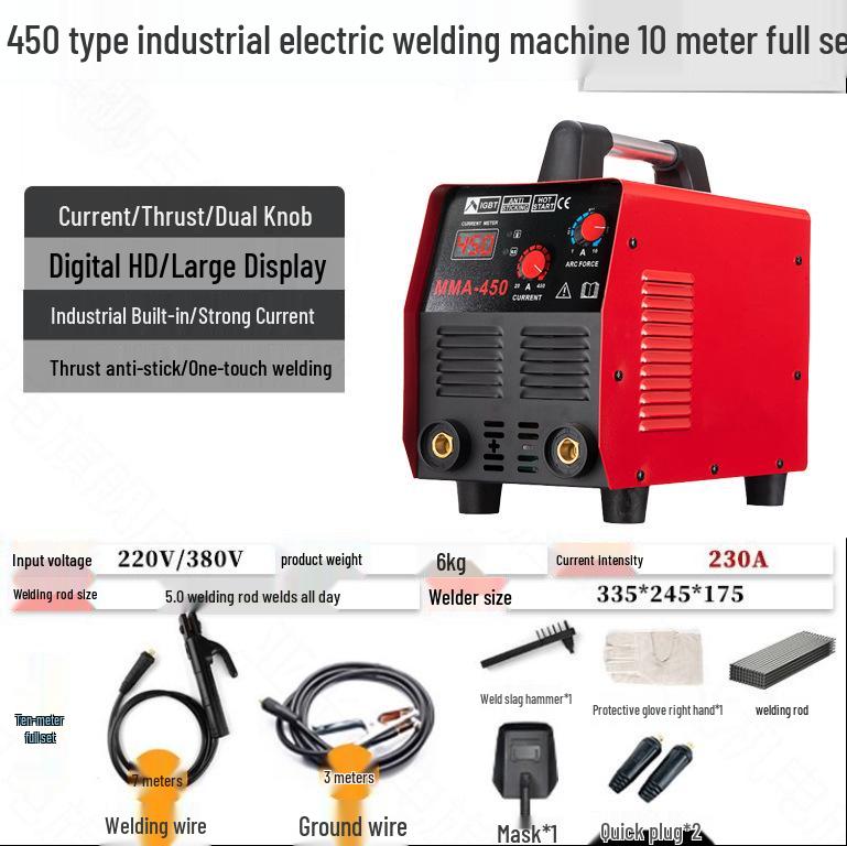 Naisunjia Dual Voltage MMA-450 High Power Welder 220/380V