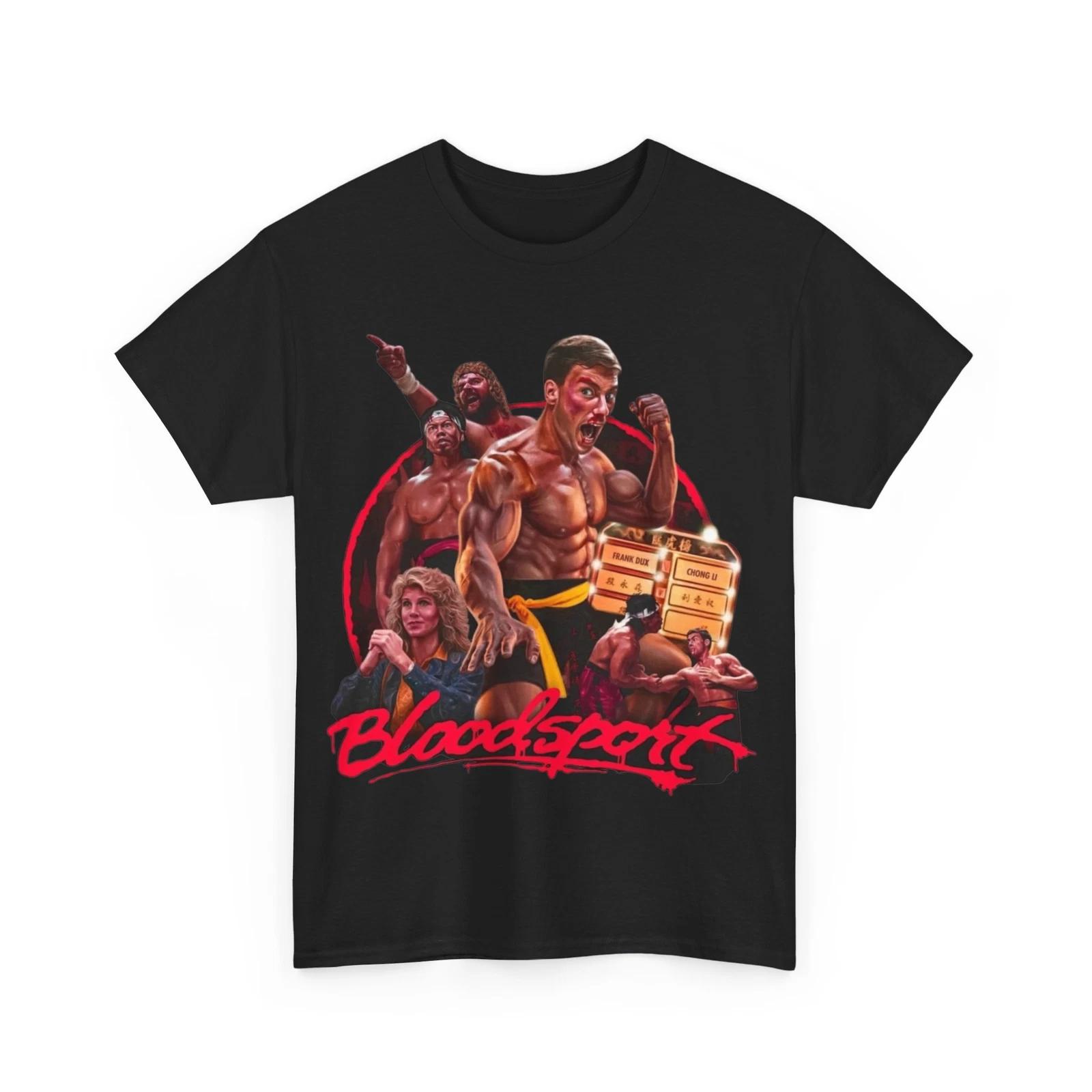 

Bloodsport Jean Claude Van Damme Movie T Shirt Unisex Heavy Cotton Tee M