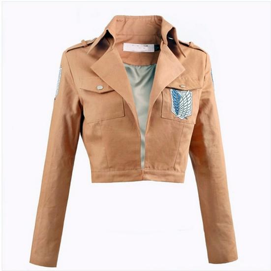 Attack on Titan Wings of Freedom Leather Jacket & Skirt Set