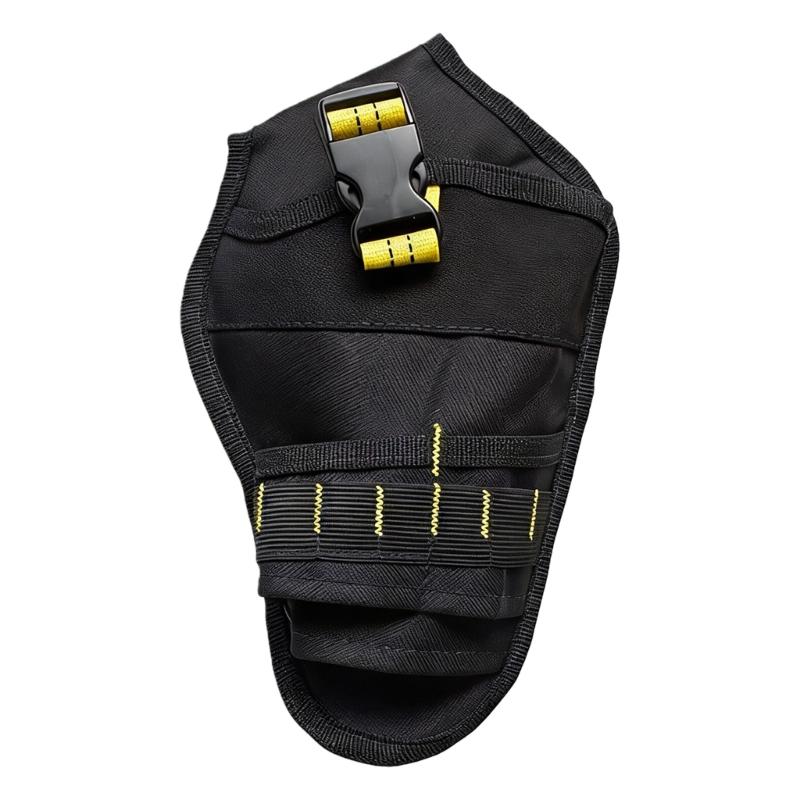 Lightweight Multiple Pocket Tool Bag Case For Drill And Tool Featuring Reinforced Oxford Materials And Comfortable Strap жёлтый